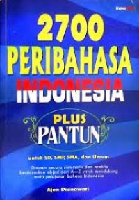 Image of 2700 Peribahasa Indonesia Plus Pantun