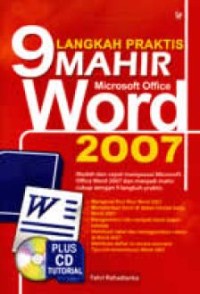 Image of 9 Langkah Mahir Microsoft Office Word 2007