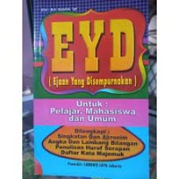 Image of EYD ( Ejaan Yang Disempurnakan )