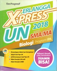 Image of Erlangga X-Press UN SMA/MA 2018 Biologi Program IPA