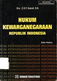 Image of Hukum Kewarganegaraan Republik Indonesia