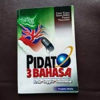 Image of Pidato 3 Bahasa : Arab - Inggris - Indonesia