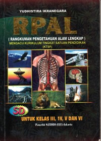 Image of RPAL Rangkuman Pengetahuan Alam Lengkap ; Kurikulum KTSP
