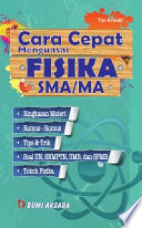 Image of Cara Cepat Menguasai Fisika SMA/MA